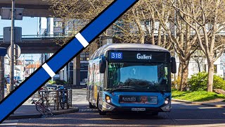 Bus 318  Heuliez GX337 Elec IDFM Carnot  Mairie de Romainville RATP Partie 2 [upl. by Irem657]