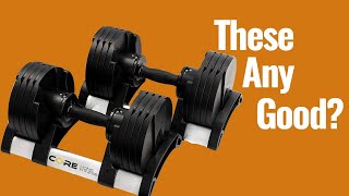 Core Fitness Adjustable Dumbbell Review The 5th Adjustable Dumbbell Ive Reviewed [upl. by Hterag908]