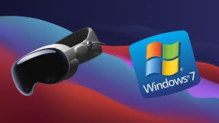 Windows 7 on a vision pro [upl. by Aikin]