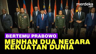 Menhan Dua Negara Kekuatan Dunia Sampai Temui Prabowo Khusus Bahas Ini [upl. by Deevan114]