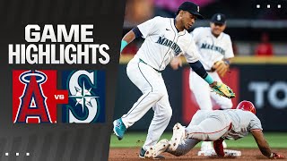 Angels vs Mariners Game Highlights 72324  MLB Highlights [upl. by Leterg]