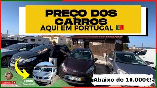 PREÇO DOS CARROS EM PORTUGAL 🇵🇹 [upl. by Leahcir844]