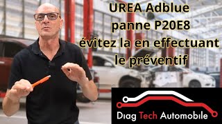 UREA Adblue panne P20E8 évitez la en effectuant le préventif [upl. by Nyllij]