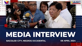 Media Interview in Bacolod City Negros Occidental 482024 [upl. by Aysahc]