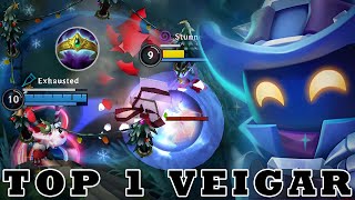 Wild Rift Veigar Gameplay  Top 1 Veigar Gameplay  Rank Master [upl. by Cila657]