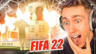 MY FIRST FIFA 22 PACK OPENING [upl. by Nyladnewg7]