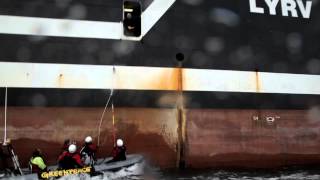 Greenpeace confronts the Margiris super trawler [upl. by Gasser]