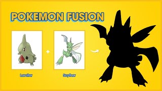 Pokemon Fusion  Larvitar  Scyther  pokemon infinite fusion [upl. by Frissell]