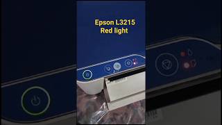 Epson l3215 Red light blinking problem  printer resetter viral [upl. by Adlay516]