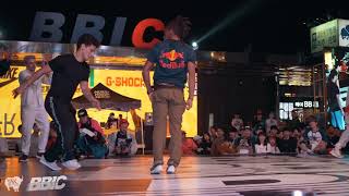 RB BC ONE ALLSTARS vs EUROPEAN DREAMTEAM 2018 Bboy Crew Final BBIC SKorea  YAK BATTLES [upl. by Clayton]