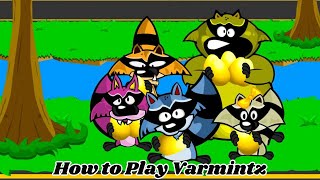 Tutorial Cara Bermain Game Varmintz di PC [upl. by Ellened364]