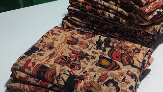 Restock restock Kalamkari Sarees Free Shipping Wholesale Prices Vani Collections [upl. by Sitrik]