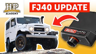 FJ40 Engine Swap Electronics amp More UPDATE 301 [upl. by Ahtaela]