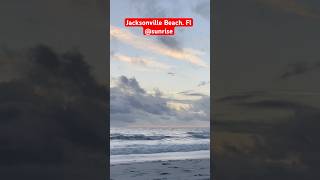 Jacksonville Beach Florida at sunrise beachmorning [upl. by Hseyaj]