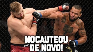 RESULTADO LUTA THIAGO MARRETA VS JAN BLACHOWICZ UFC PRAGA [upl. by Ailelc]