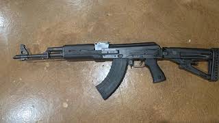 ZPAP M70 Hogue Handguard Rail Installation [upl. by Annawat]