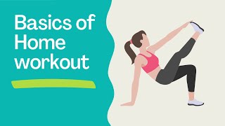 Simple steps to start home workouts for beginners [upl. by Atoiganap792]