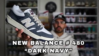 New Balance Numeric 480 quotDark Navyquot  These Are Cool [upl. by Elda]