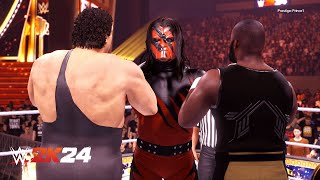 WWE 2K24  Masked Kane CHOKESLAM Compilation [upl. by Travax111]