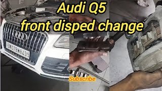 Audi Q5 front disped change video viralvideo mechancial audiq5 change [upl. by Enirehtakyram]