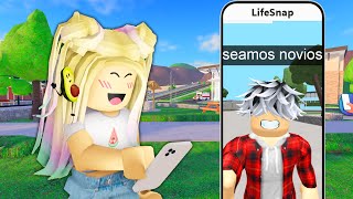 ENCONTRÉ NOVIO EN ROBLOX SNAPCHAT Lifetogether [upl. by Gunar]