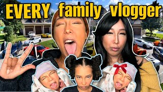 EVERY Family Vlog Channel PARODY [upl. by Conners]