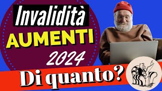 PENSIONI INVALIDITÀ ♿️ AUMENTO 2024 👉 ECCO di QUANTO POTREBBERO AUMENTARE 📈 Previsioni 🔎 [upl. by Nicolis]