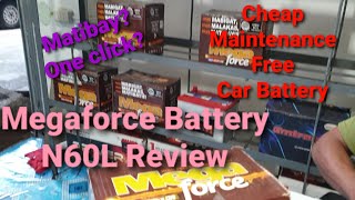 Megaforce battery ns60 review  replaces my motolite champion battery [upl. by Brandes77]