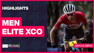 Araxá  Men Elite XCO Highlights  2024 WHOOP UCI Mountain Bike World Cup [upl. by Arahsit]