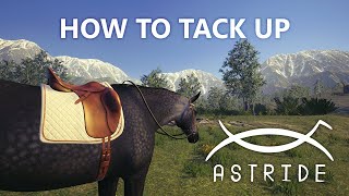 Astride Tutorial  How To Tack Up [upl. by Hars]