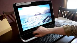 HP Pavilion TouchSmart Review 20f394 AllInOne [upl. by Einatsed]