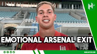 Very EMOTIONAL to leave Arsenal  Emile Smith Rowe EXCLUSIVE [upl. by Jenkel]