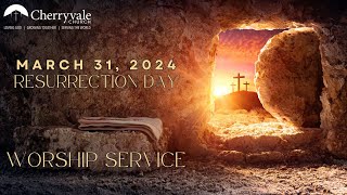 March 31 2024 Resurrection Sunday Worship Service at Cherryvale UMC Staunton VA [upl. by Letsyrhc]