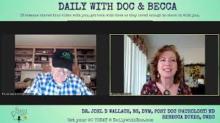 Dr Joel Wallach  Is it really All in your head  Daily with Doc and Becca 92923 [upl. by Rubin]