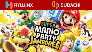 RYUJINX VS SUDACHIYUZU  Super Mario Party Jamboree 4K 60FPS  Visual amp Performance Comparison [upl. by Meggs]