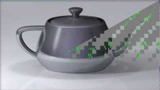 GPU Rasterization Pattern  Utah Teapot [upl. by Barbaraanne324]