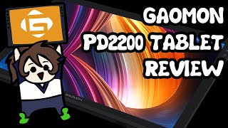 Gaomon PD2200 Graphic Pend Display Tablet Review [upl. by Fusco155]