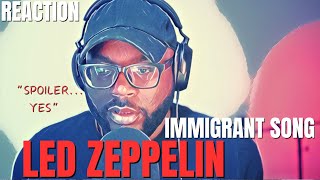 I was asked to listen to Led Zeppelin  Immigrant Song  Reaction [upl. by Artinahs]