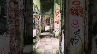 Le manoir de M Hugo urbex shorts graffiti [upl. by Etennaej868]