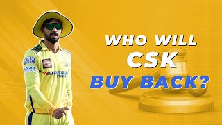 IPL 2025 Who will Chennai Super Kings buy back at the auction [upl. by Orecic]