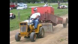 WHITEWATER VALLEY GARDEN TRACTOR PULLERS 10HP 1000LB CLASS 6312mpg [upl. by Jackson]