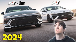 2024 Hyundai Elantra N and N Line Sporty Sedan [upl. by Chuipek]