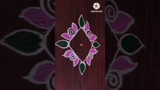 simple rangoli design  rangoli design  सोपी सुंदर रांगोळी  simpleartrangoli रांगोळी rangoli [upl. by Aseret]