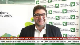 Regione Lombardia stanzia 6 milioni per rinnovare parco auto PMI [upl. by Francisco]