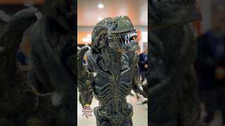 Incredible Alien Cosplay alien aliens xenomorph cosplay [upl. by Odlabu277]