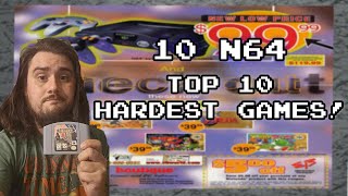 My Top 10 Hardest N64 Games [upl. by Eillen]