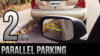 Parallel Parking  2 Tips to Make It Easier [upl. by Hamish838]