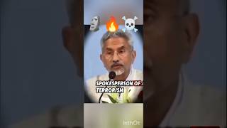 Spokesperson Of Terrorism Pakistan 🗿🔥☠️ Sjaishankr ytshorts viral trendingshorts politicssigma [upl. by Yraeg]