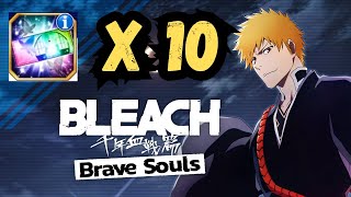 Summons 5 Stars Tickets  BLEACH BRAVE SOULS [upl. by Anisor]