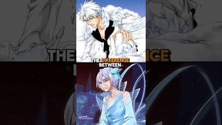 Difference Between Rukias amp Toshiros Bankai bleach bleachtybw anime [upl. by Neibaf]